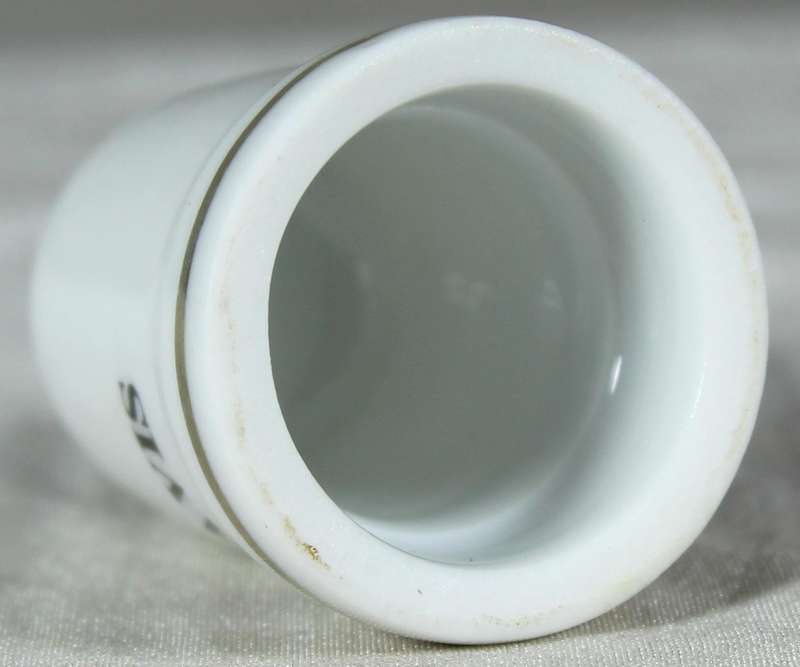 Bone China thimble - Benahavis