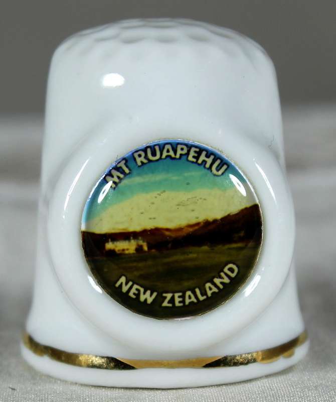 Bone China thimble - New Zealand