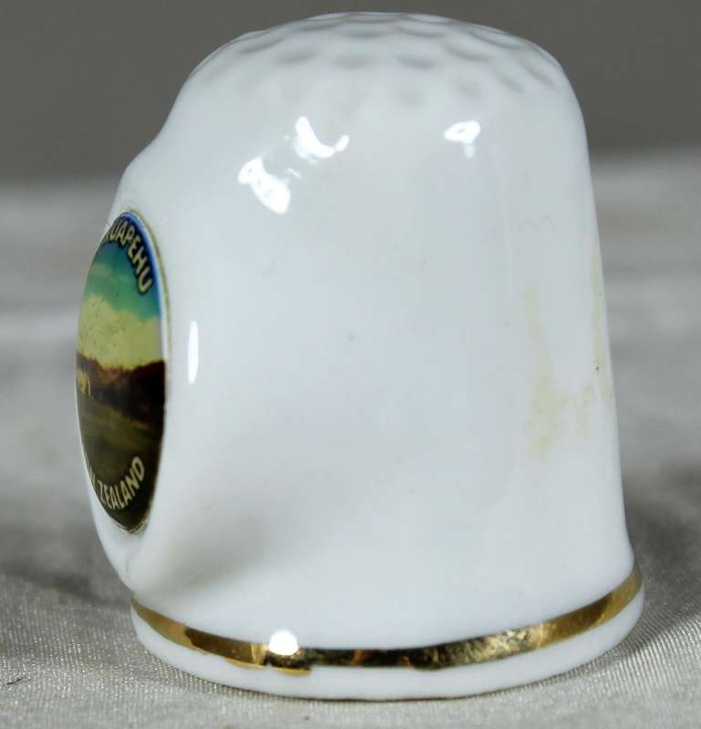 Bone China thimble - New Zealand