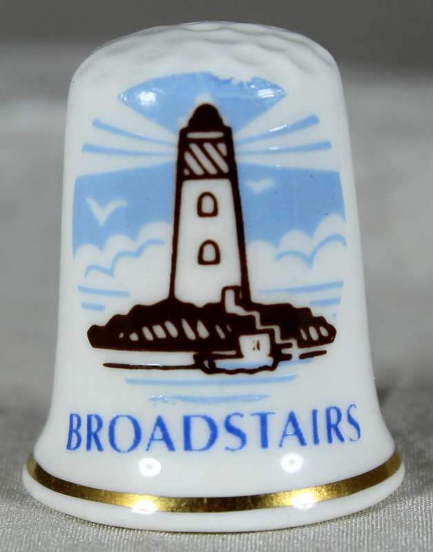 Bone China thimble - Broadstairs