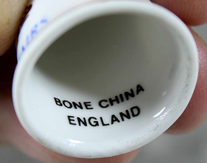 Bone China thimble - Broadstairs