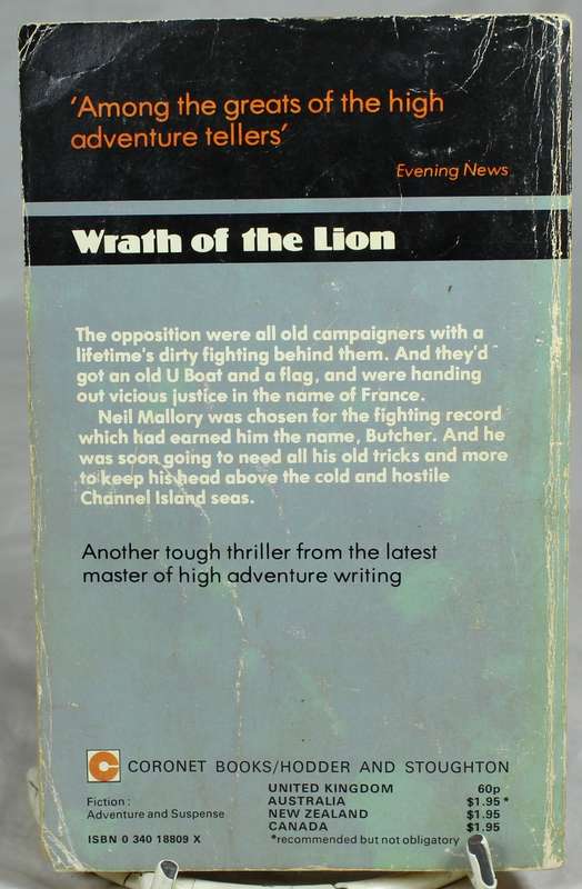 Jack Higgins - Wrath of the lion