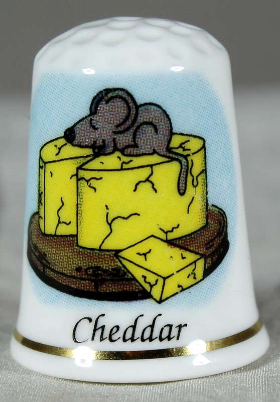 Bone China thimble - Chedder - GW Potteries