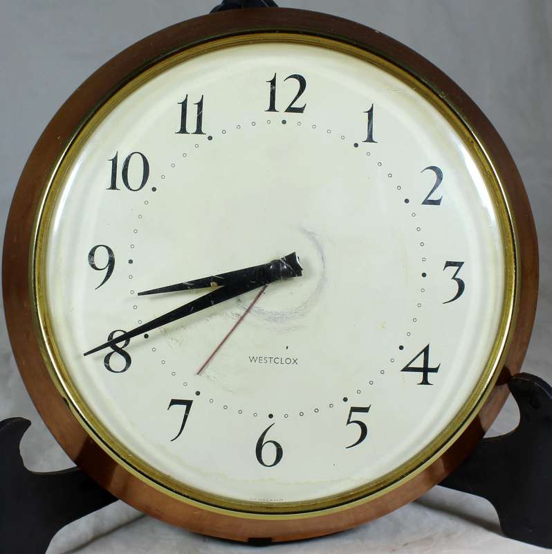 Vintage Westclox electrical clock