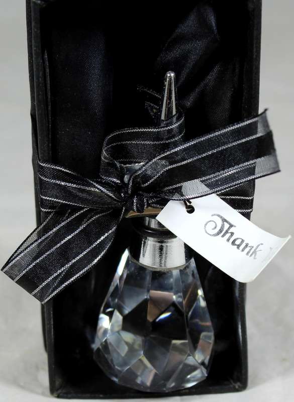 Crystal bottle stopper