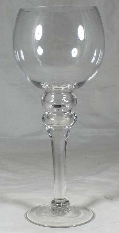Large long stem glass