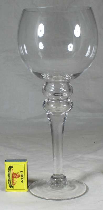 Large long stem glass