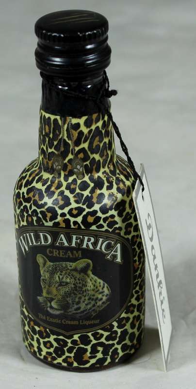 Miniature liquor bottle - Wild Africa