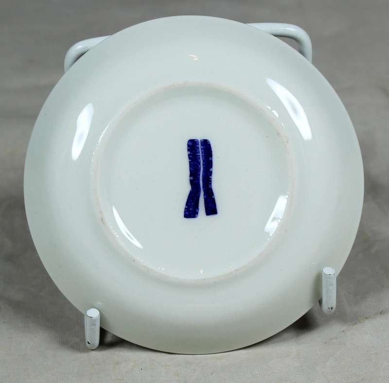 The three ships trinket bowl - blue