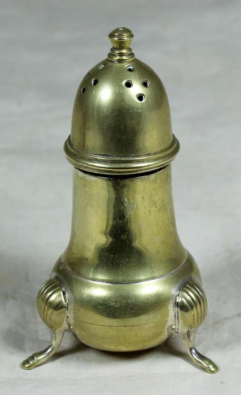 Brass salt shaker