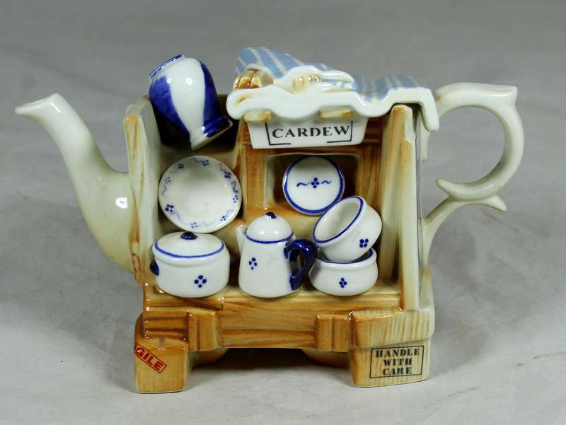 Paul Cardew - ornamental kitchen set tea kettle
