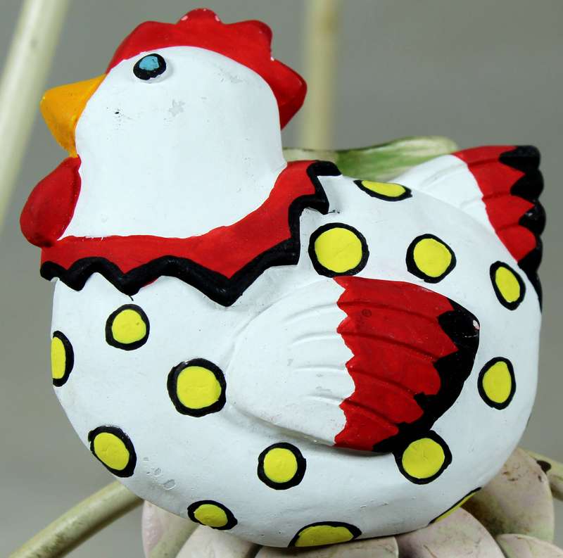 Fridge magnet - funky rooster