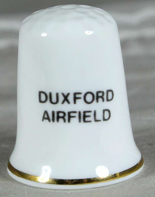 Bone China thimble - B-17 Flying fortress - Cotswald