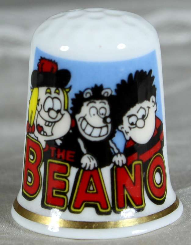 Bone China thimble - The Beano (comics)