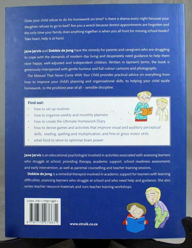 Jane Jarvis - The manual that never came with your child