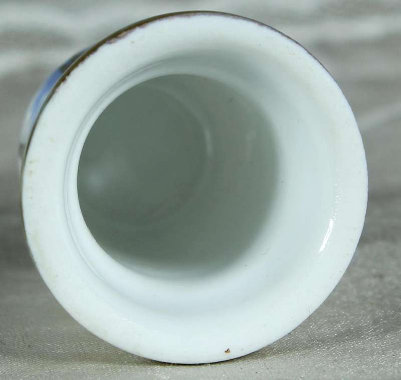 Bone China thimble - Barcelona
