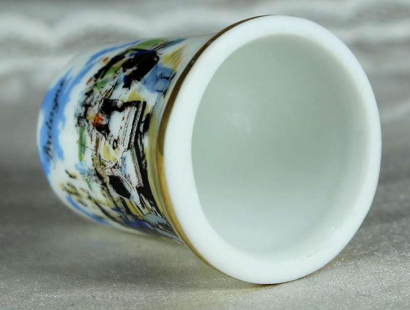 Bone China thimble - Bretagne