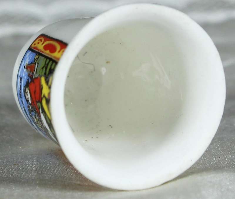 Bone China thimble - Advertising Thimble - Lifebuoy