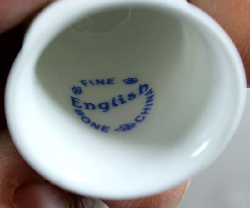 Bone China thimble - Center Parcs