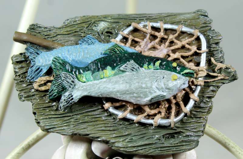 Fridge Magnet - String 'O' Fish