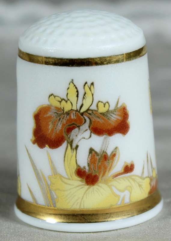 Bone China thimble - Chokin Kiyomasa Japan