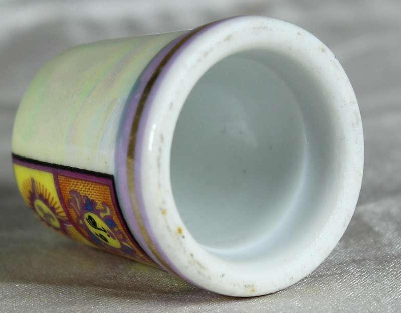 Bone China thimble - Orlando Florida