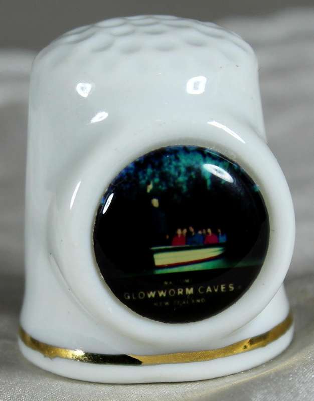 Bone China thimble - Glowworm caves