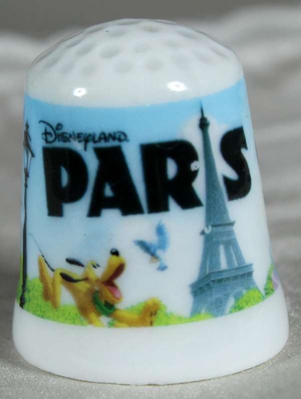 Bone China thimble - Disney Paris
