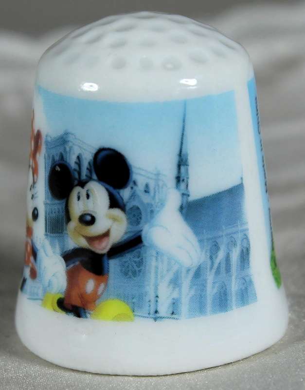 Bone China thimble - Disney Paris