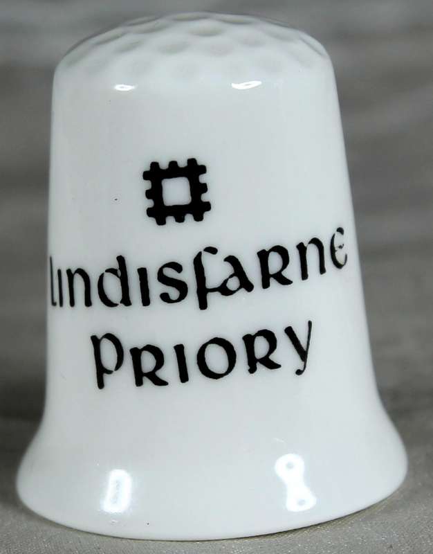 Bone China thimble - Lindisfarne Priory