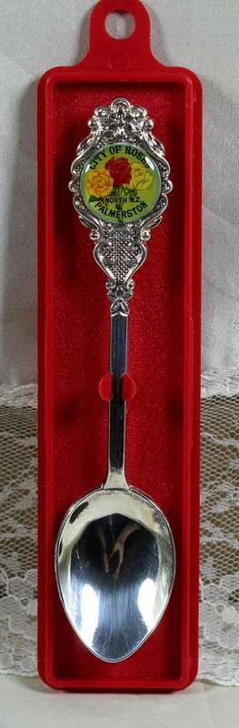 Souvenir spoon - Palmerston - City of Roses - Silver plated