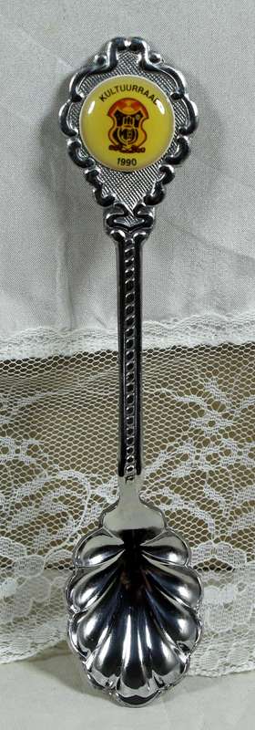 Souvenir spoon - Kultuurraad 1990