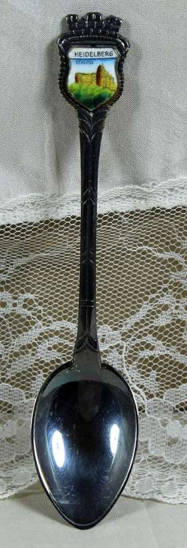 Souvenir spoon - Heidelberg Schloss