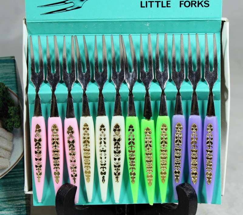 12pc Stainless steel Hors D'oevre forks