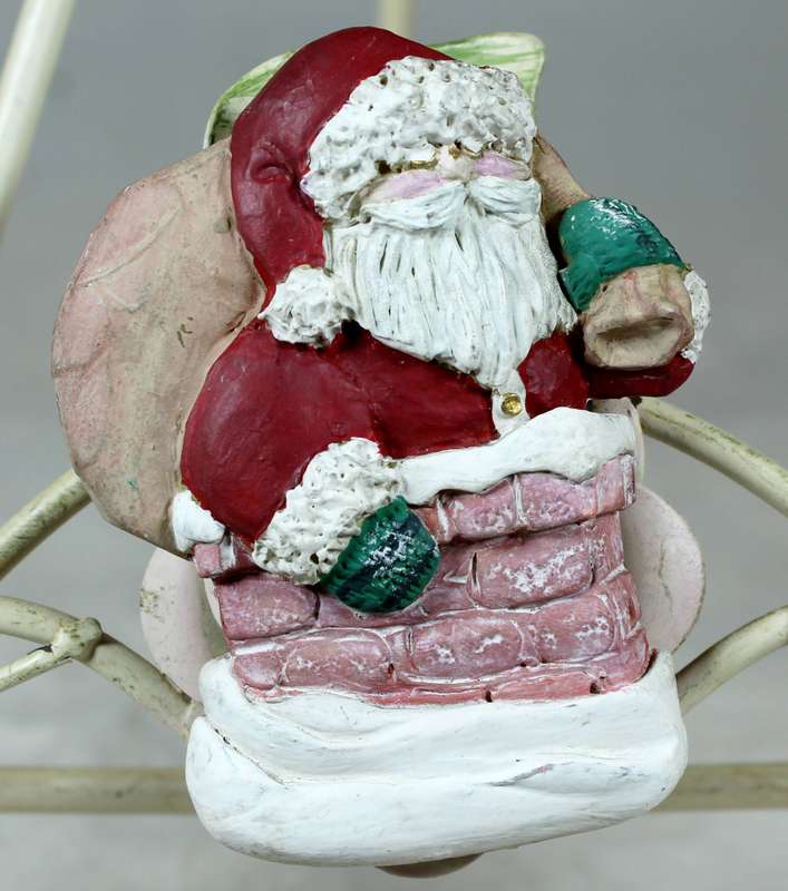 Fridge Magnet - Santa Clause in the chimney