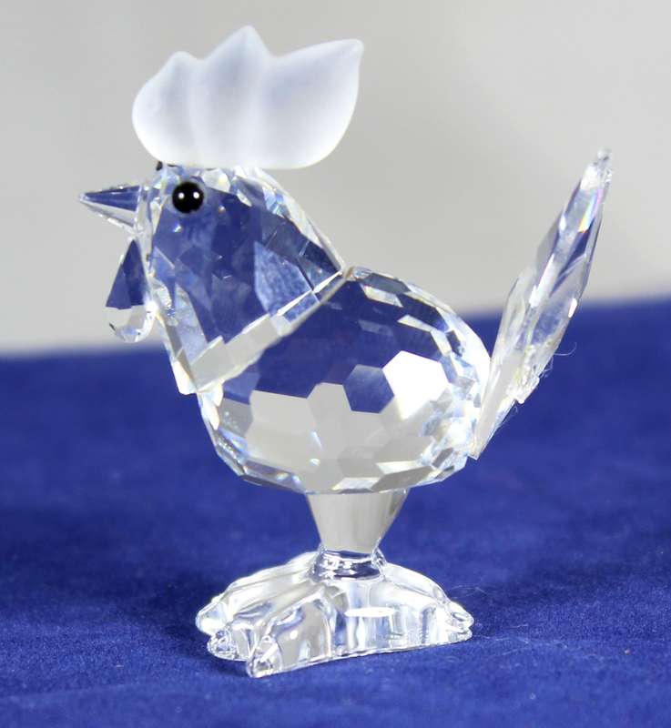 Swarovski crystal - Miniature rooster