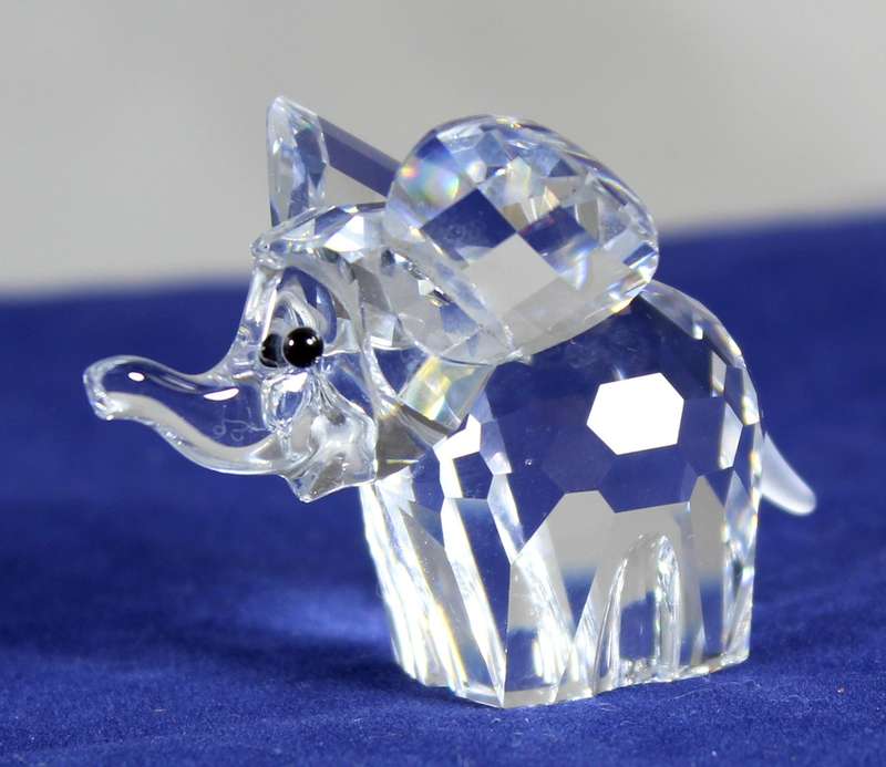 Swarovski crystal - Miniature elephant