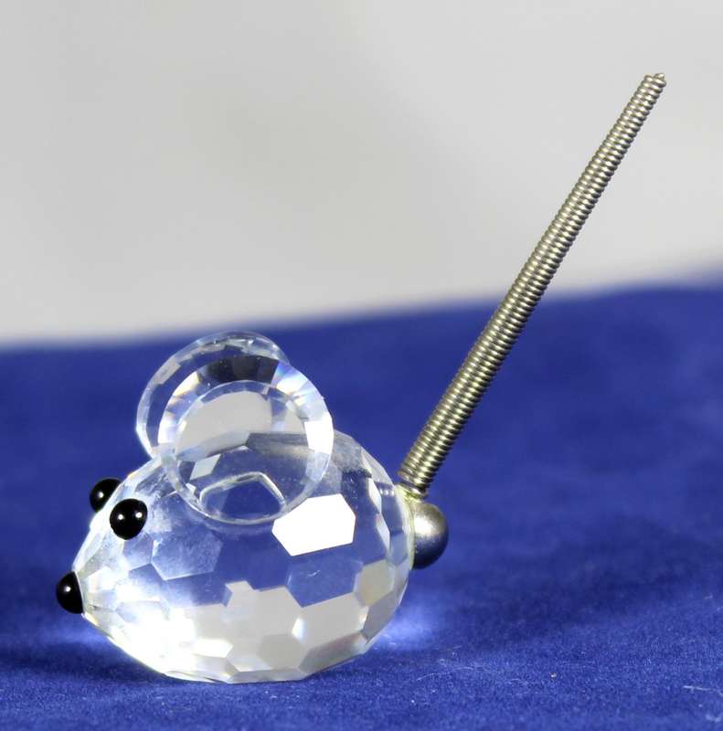 Swarovski crystal - Miniature mouse