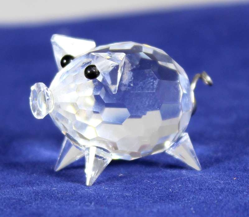 Swarovski crystal - Miniature piggy