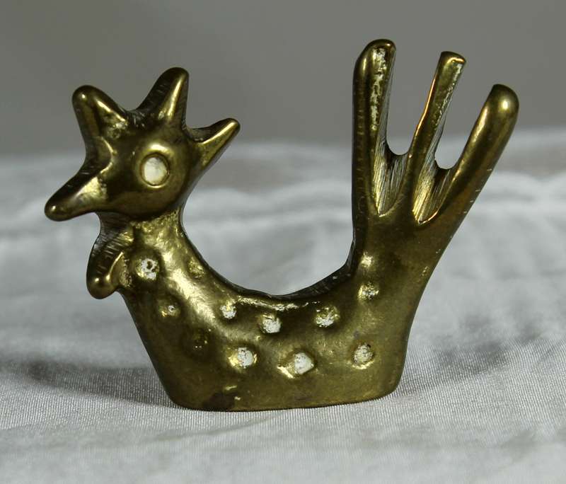 Miniature brass - Rooster