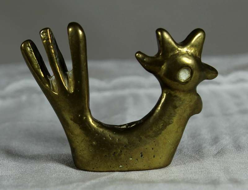 Miniature brass - Rooster