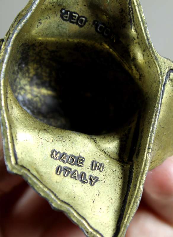 MOD BEP ( Italy) brass plated chirping bird