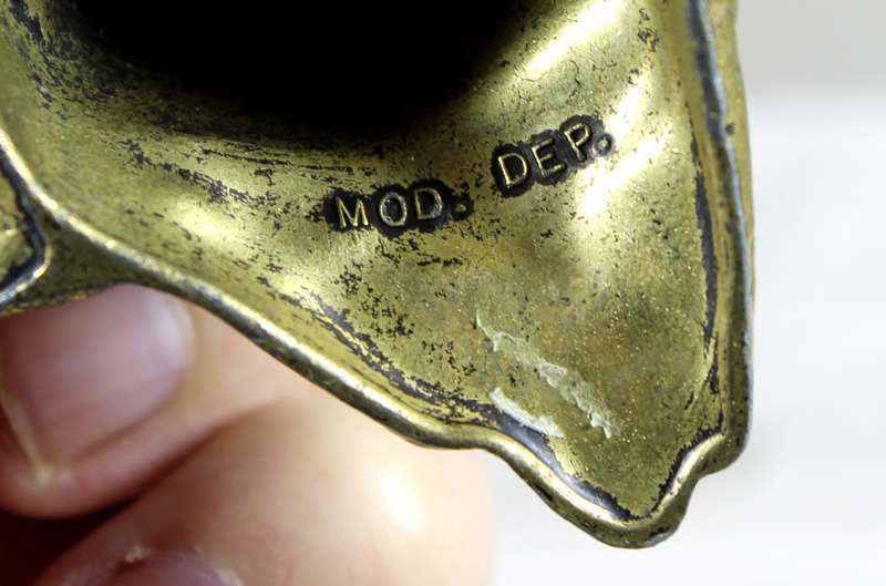 MOD BEP ( Italy) brass plated chirping bird