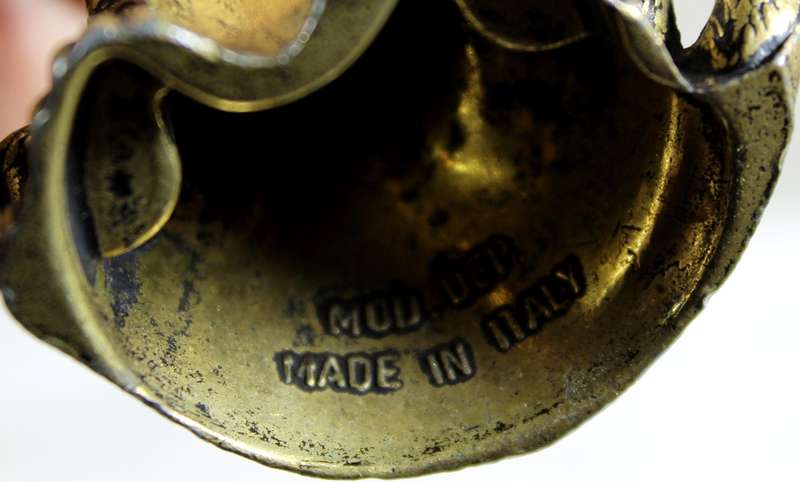 MOD BEP ( Italy) brass plated lion