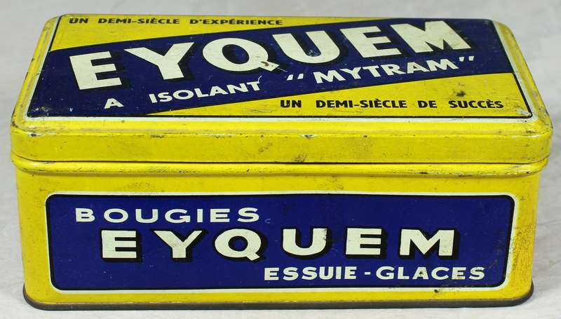 Eyquem Bougies French tin