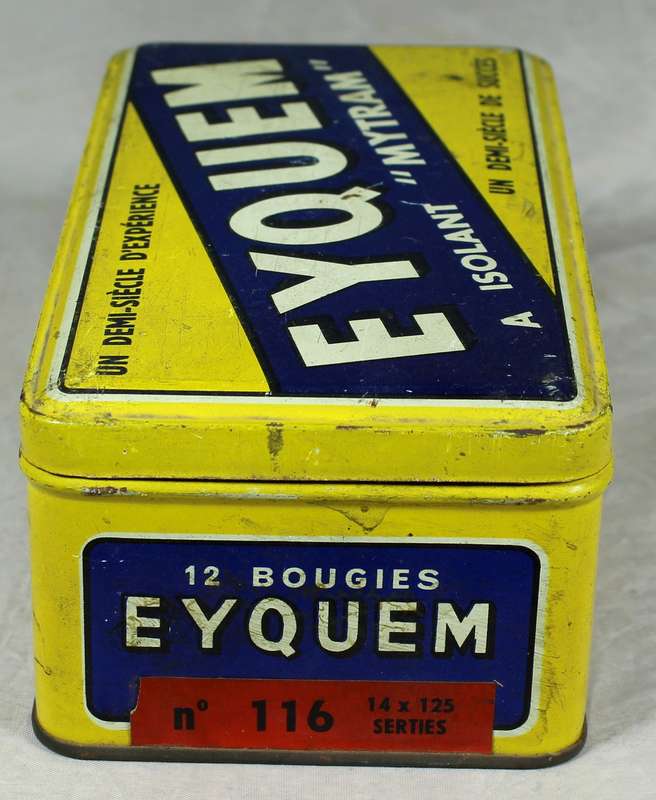 Eyquem Bougies French tin