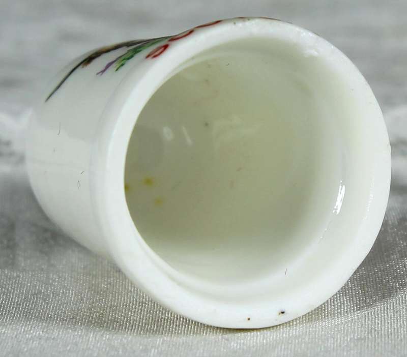 Bone China thimble - Scotland