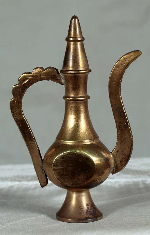 Miniature brass kettle