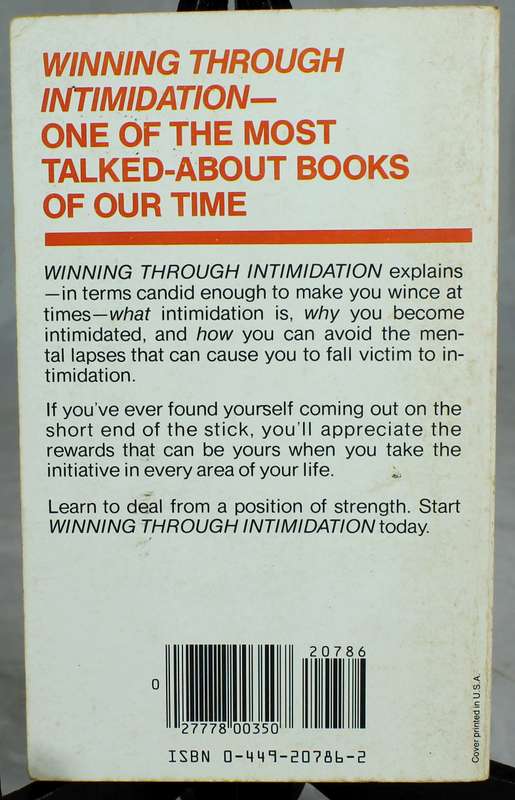 Winning through intimidation - RJ Ringer