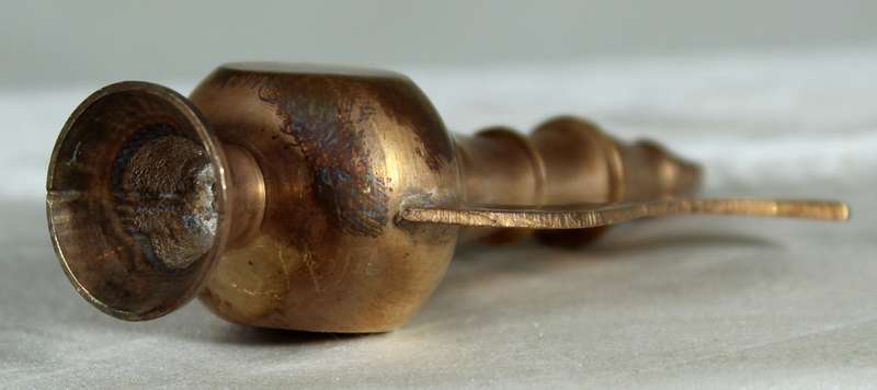 Miniature brass kettle